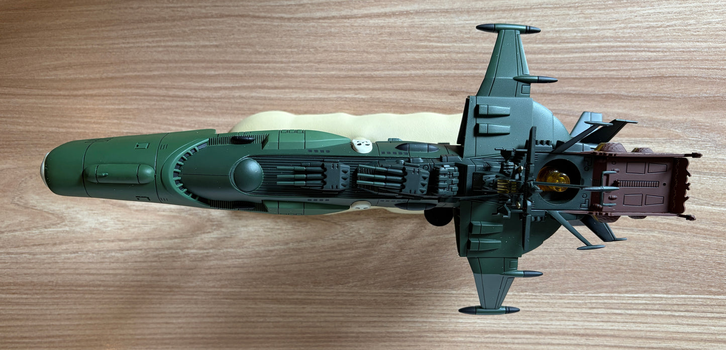 ALBATOR Captain Harlock - ATLANTIS Arcadia - SGM-24 SKULL VERSION VERT RENEWAL