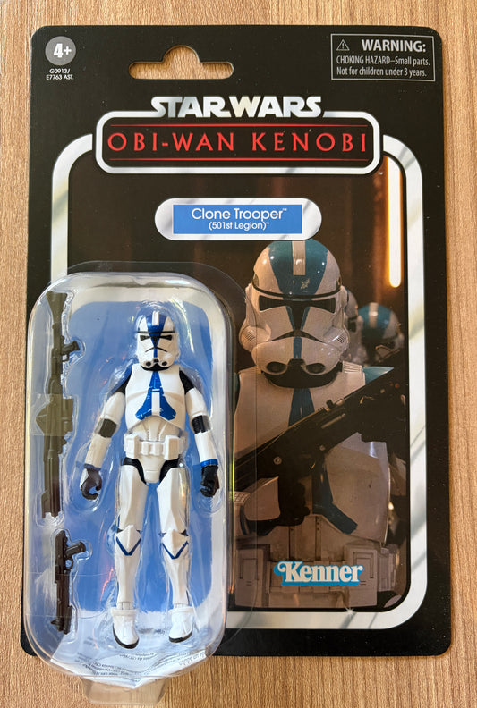 Star Wars: Obi-Wan Kenobi - The Vintage Collection - Figurine Clone Trooper ( 501st Legion ) - 10 cm - VC240