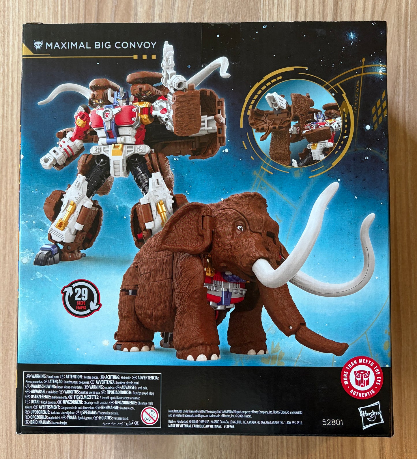 Transformers - Age of the Primes - Figurine de Maximal Big Convoy - 16,5 cm