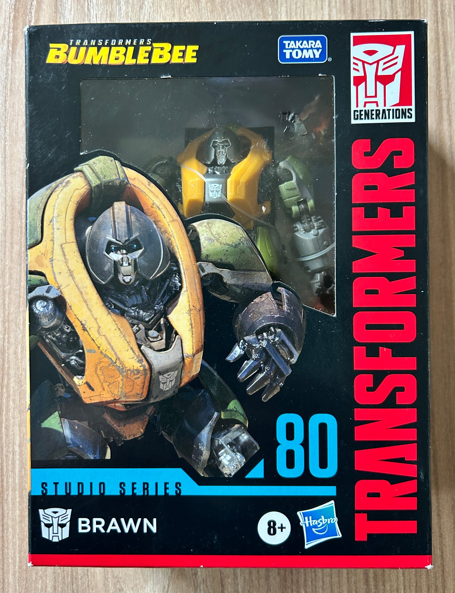 TRANSFORMERS BUMBLEBEE - Studio Series 80 - Figurine de BRAWN
