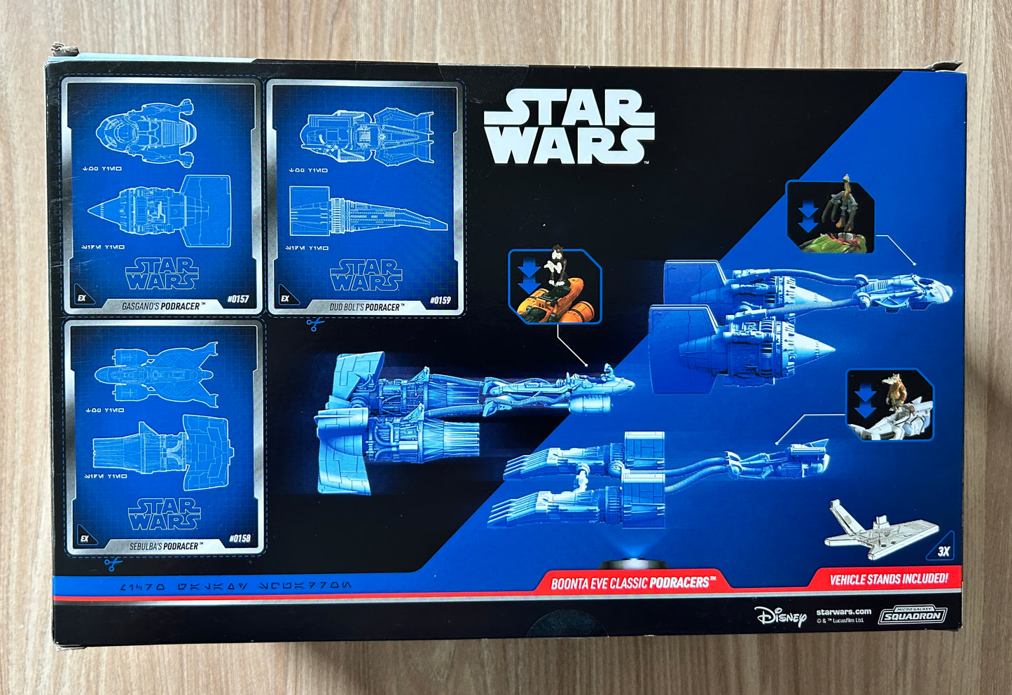 STAR WARS - Micro Galaxy Squadron - Boonta Eve Classic Podracers - Exclusivité TARGET