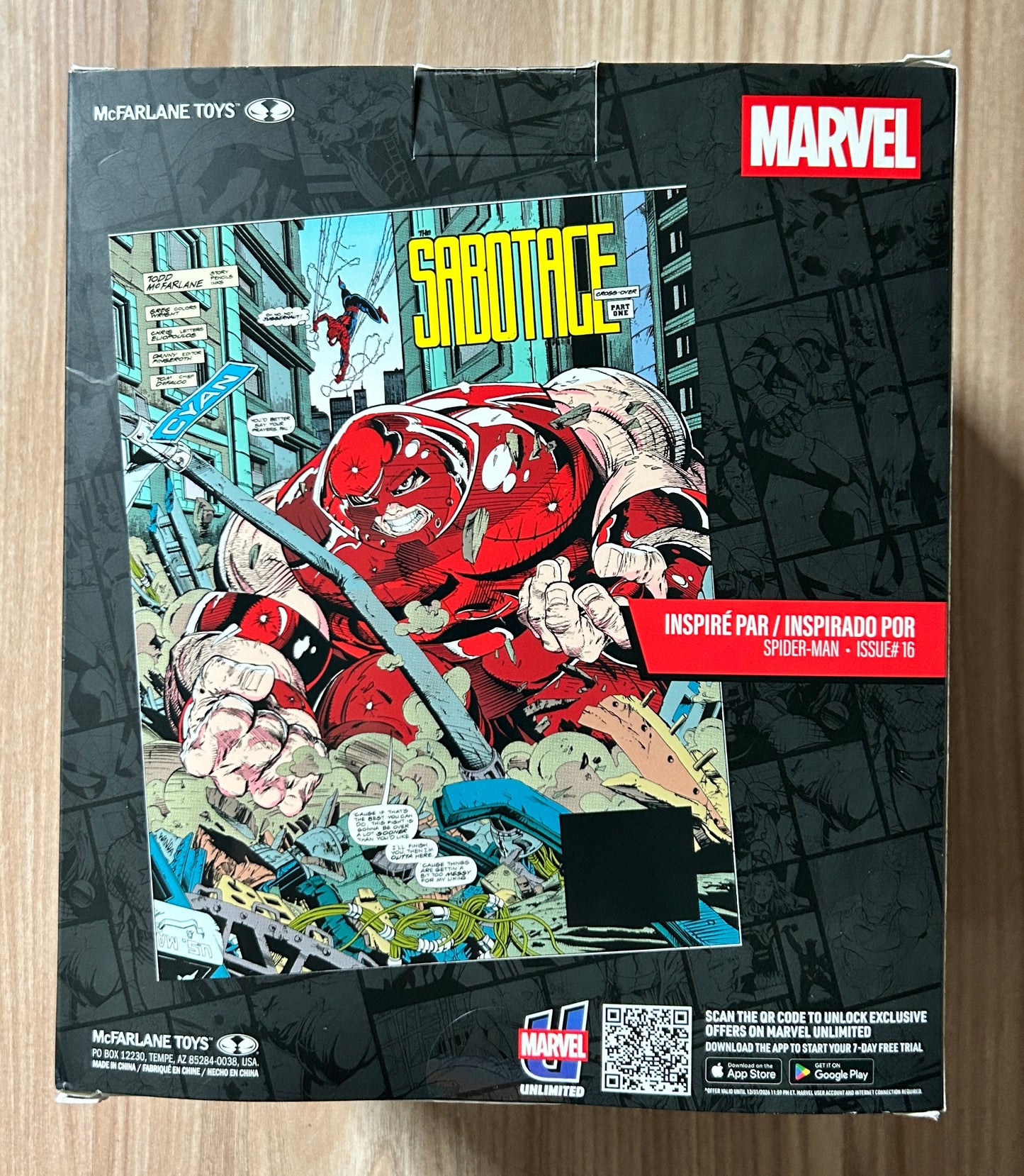 Marvel Collection - Statuette en PVC 1/10 The Juggernaut (Spider-Man #16)- 18 cm - Le Fléau (en VF)