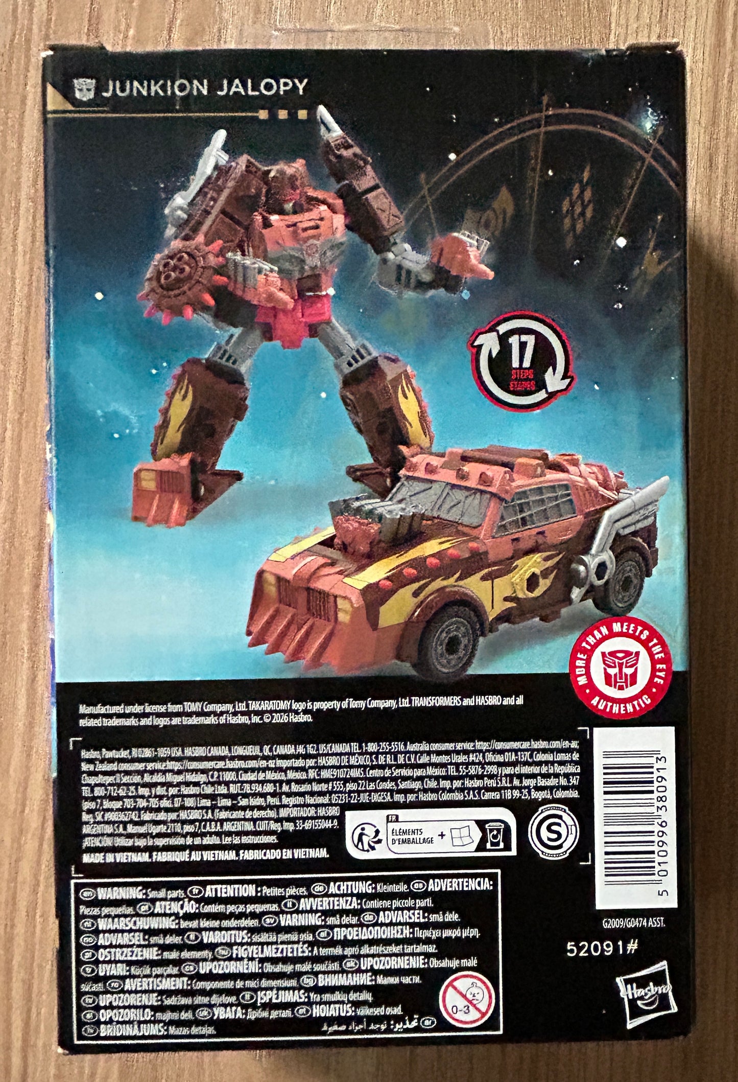 Transformers - Age of the Primes - Figurine de Junkion Jalopy