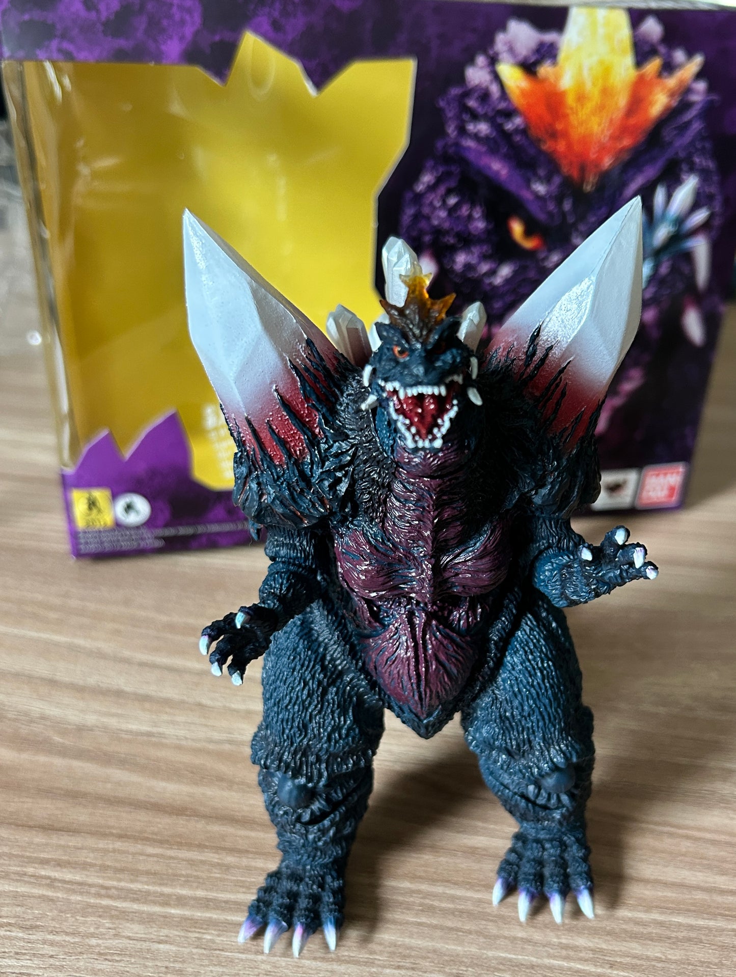 GODZILLA  - S.H. Monsterarts - Figurine de SPACE GODZILLA - Occasion