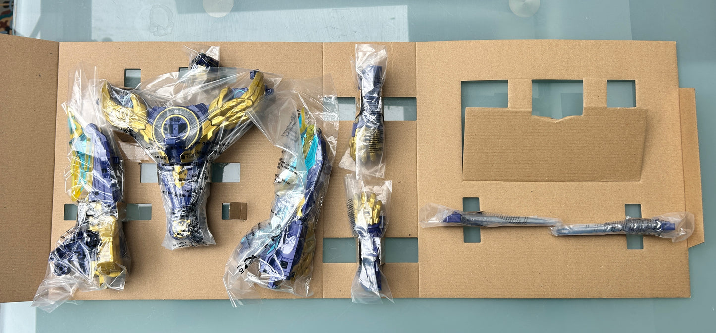 POWER RANGERS DX Ryotega Sword & Tega Sword Gozyuger Strongest No.1 Set - BANDAI