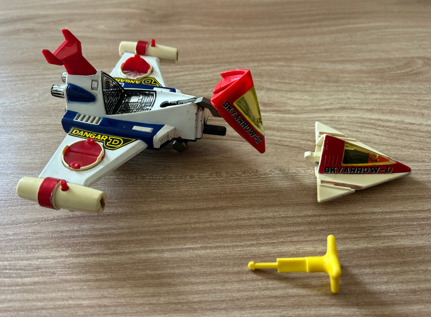 SAN KU KAI - Réplique en métal du SKY ARROW II - PB-02 - 1978 - Bandai Popy Popinica- Occasion