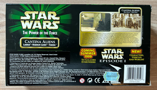 STAR WARS - The Power of the force POTF2 - Cantina Aliens