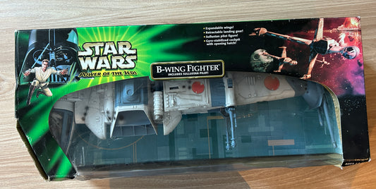 Star Wars - Power of the Jedi POTJ - Vaisseau B-Wing Fighter avec Pilote Sullustan ***Occasion Etat Neuf avec boîte !***