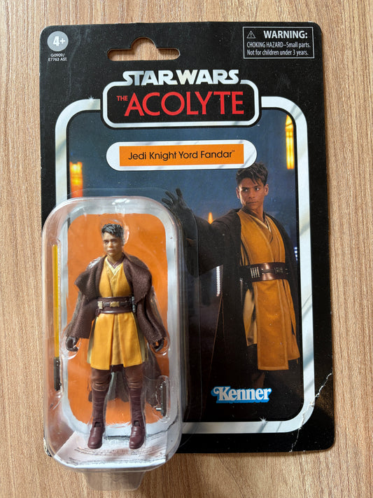 STAR WARS : THE ACOLYTE - The Vintage Collection - VC354 - Figurine de Jedi Knight YORD FANDAR - A