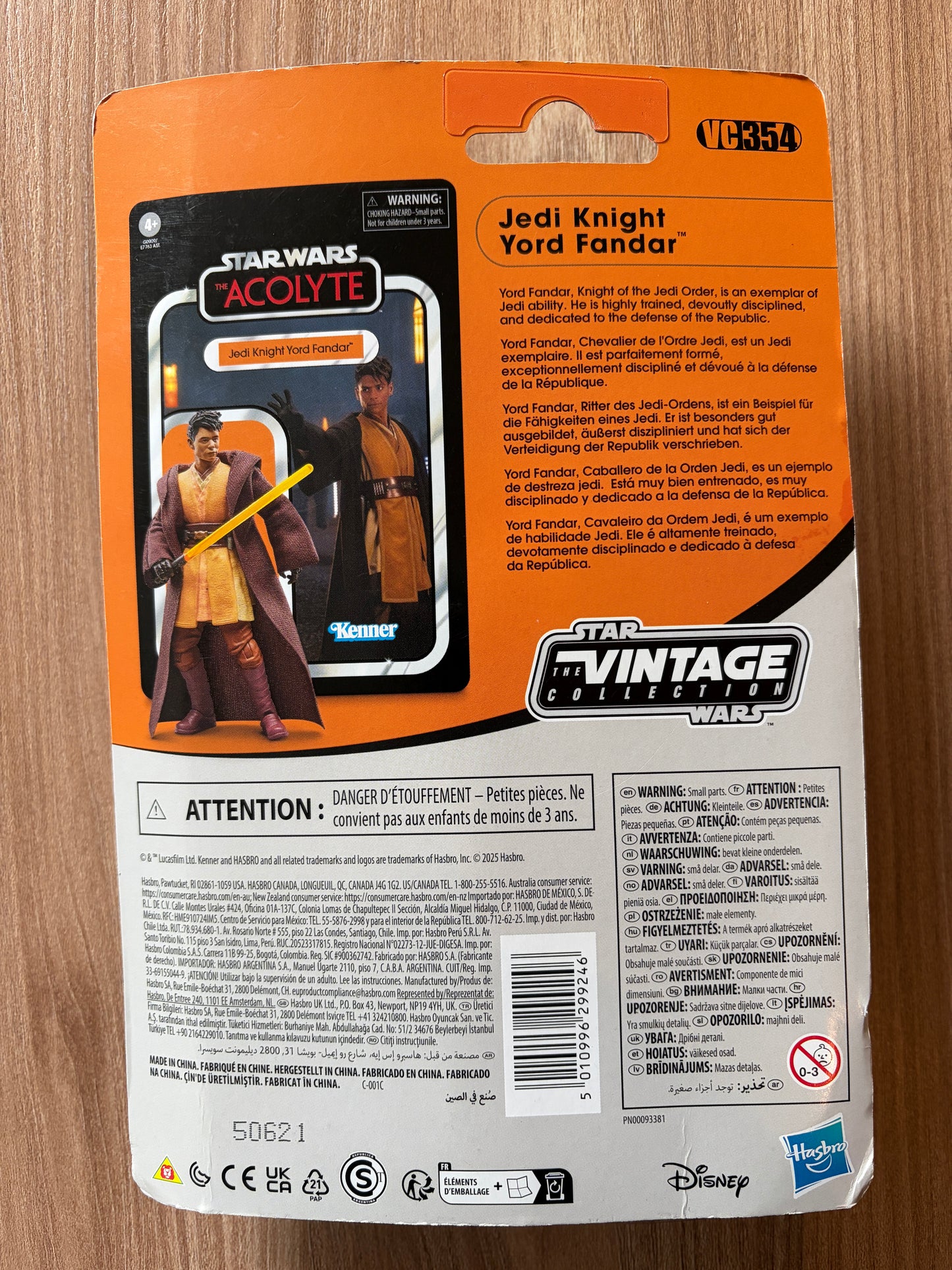 STAR WARS : THE ACOLYTE - The Vintage Collection - VC354 - Figurine de Jedi Knight YORD FANDAR - B