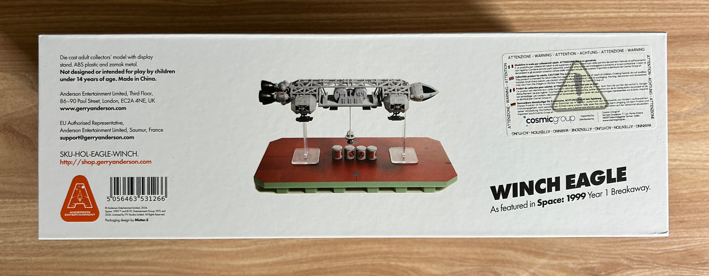 Cosmos 1999 - Réplique Métal du Eagle Winch Module Collectible – Special Limited Edition