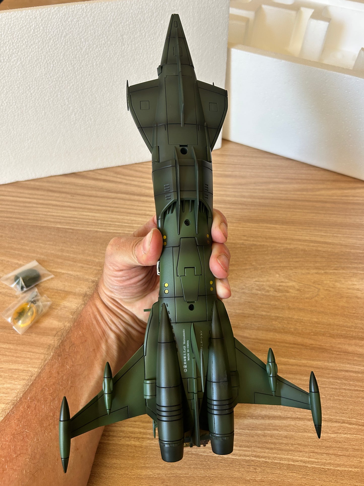 ALBATOR Captain Harlock - ATLANTIS Arcadia - SGM-20 Version Vert Green "Leiji Matsumoto Original Romantic Series" - Occasion