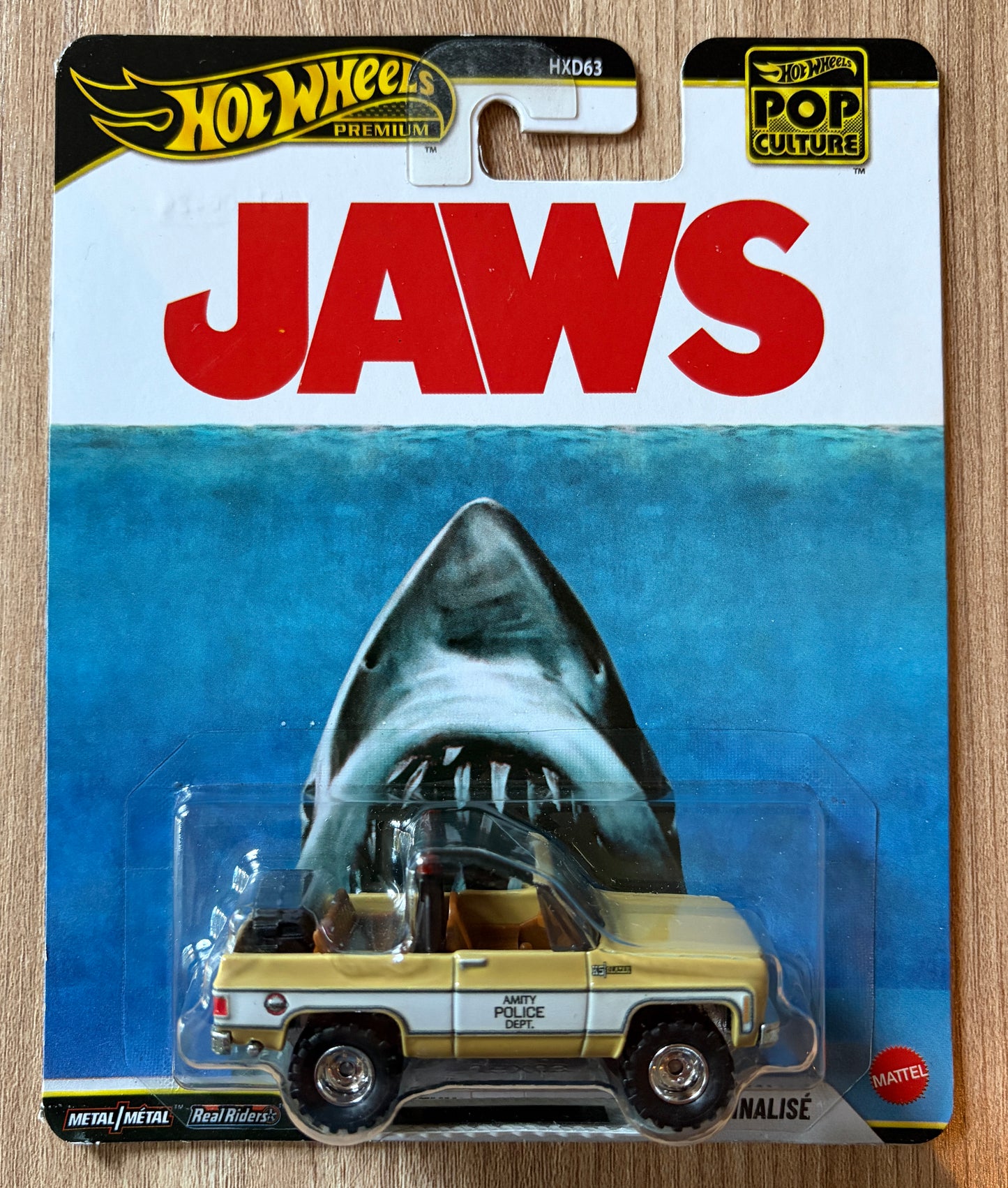 Hot Wheels Premium - Pop Culture - JAWS - '75 Chevy Blazer Custom