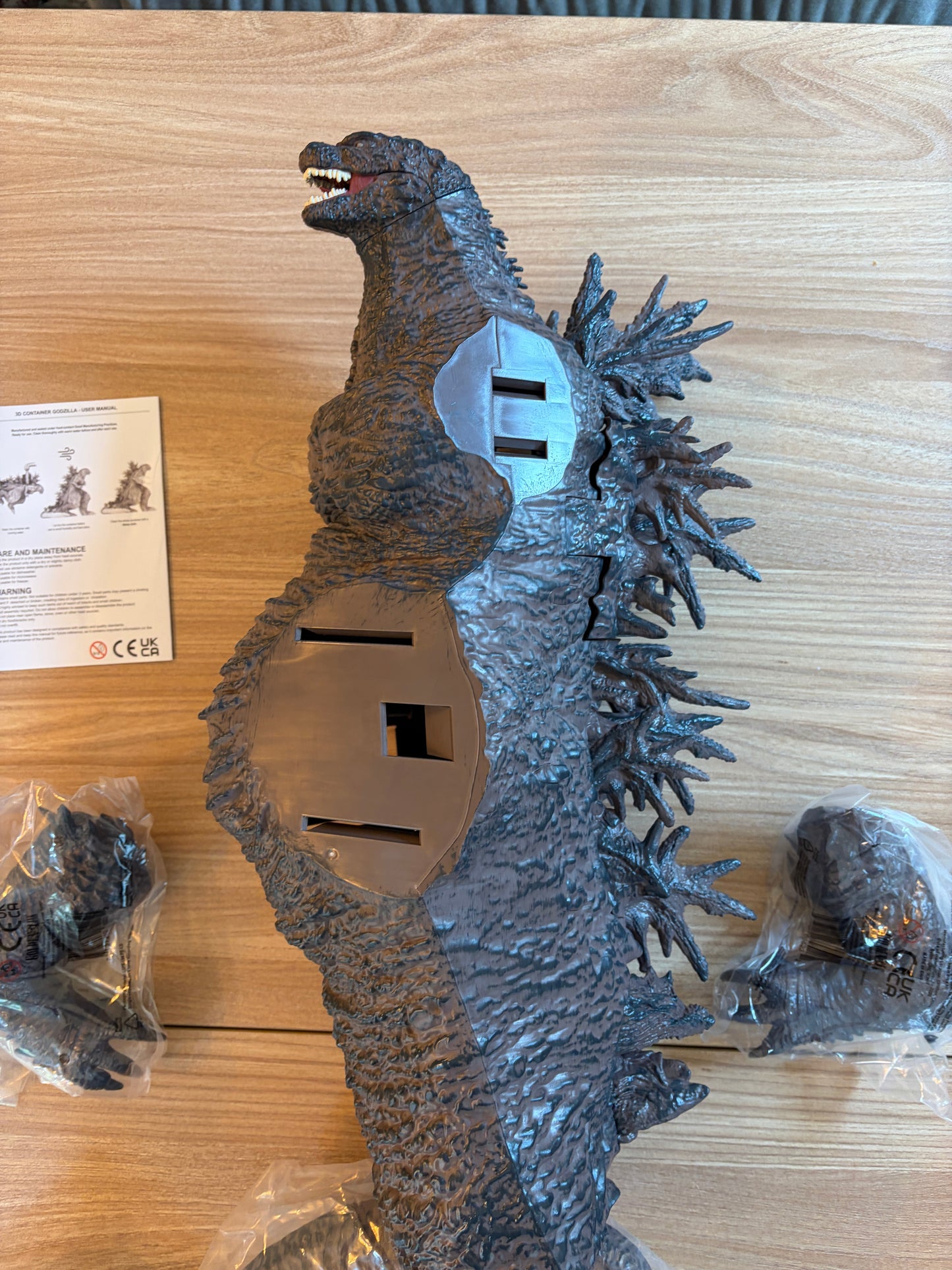 GODZILLA MINUS ZERO - Statue géante de Godzilla - Popcorn Bucket - 51 cm !