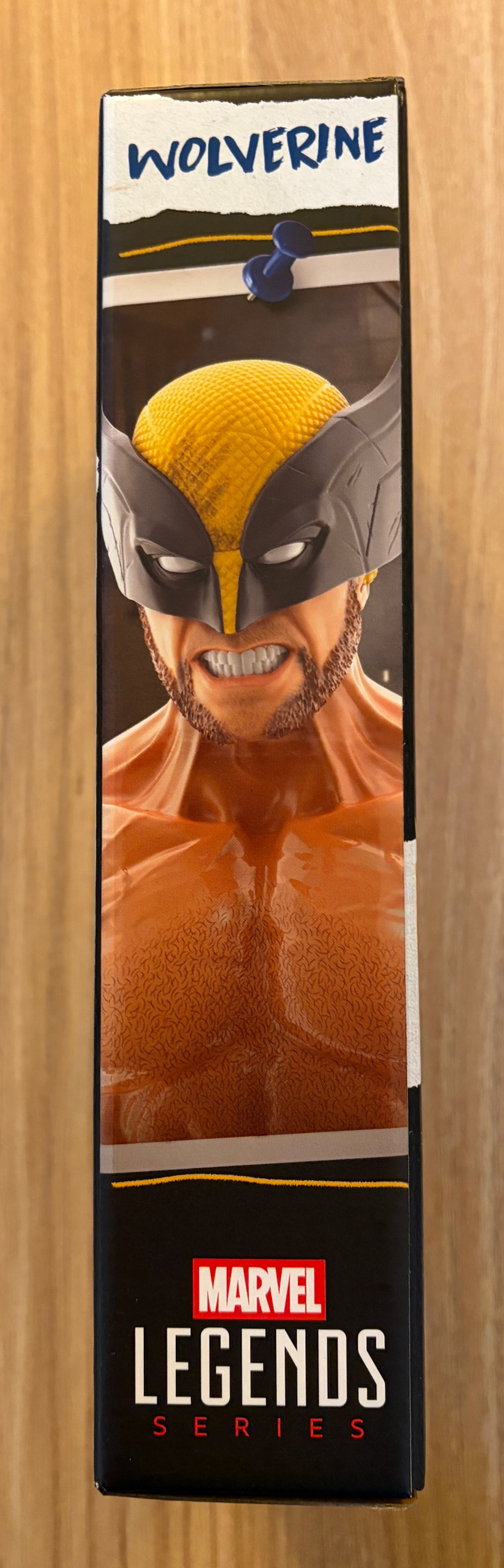 Marvel Legends - MCU Série Deadpool & Wolverine - Figurine de WOLVERINE " SHIRTLESS " - 15 cm