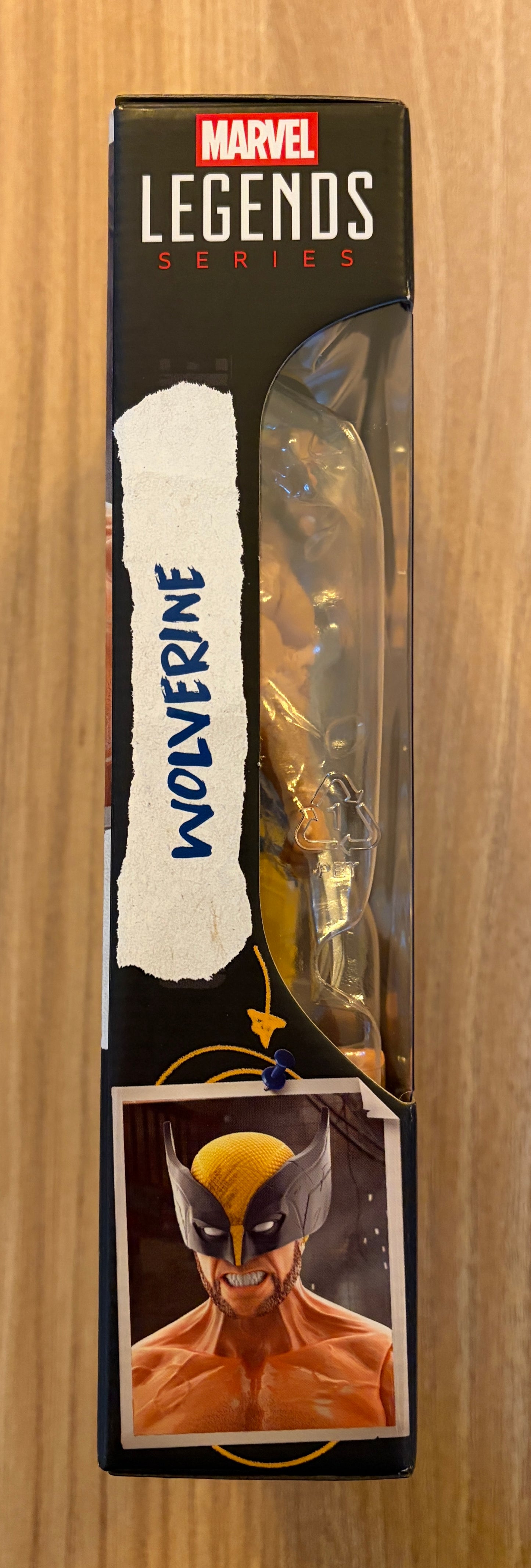 Marvel Legends - MCU Série Deadpool & Wolverine - Figurine de WOLVERINE " SHIRTLESS " - 15 cm