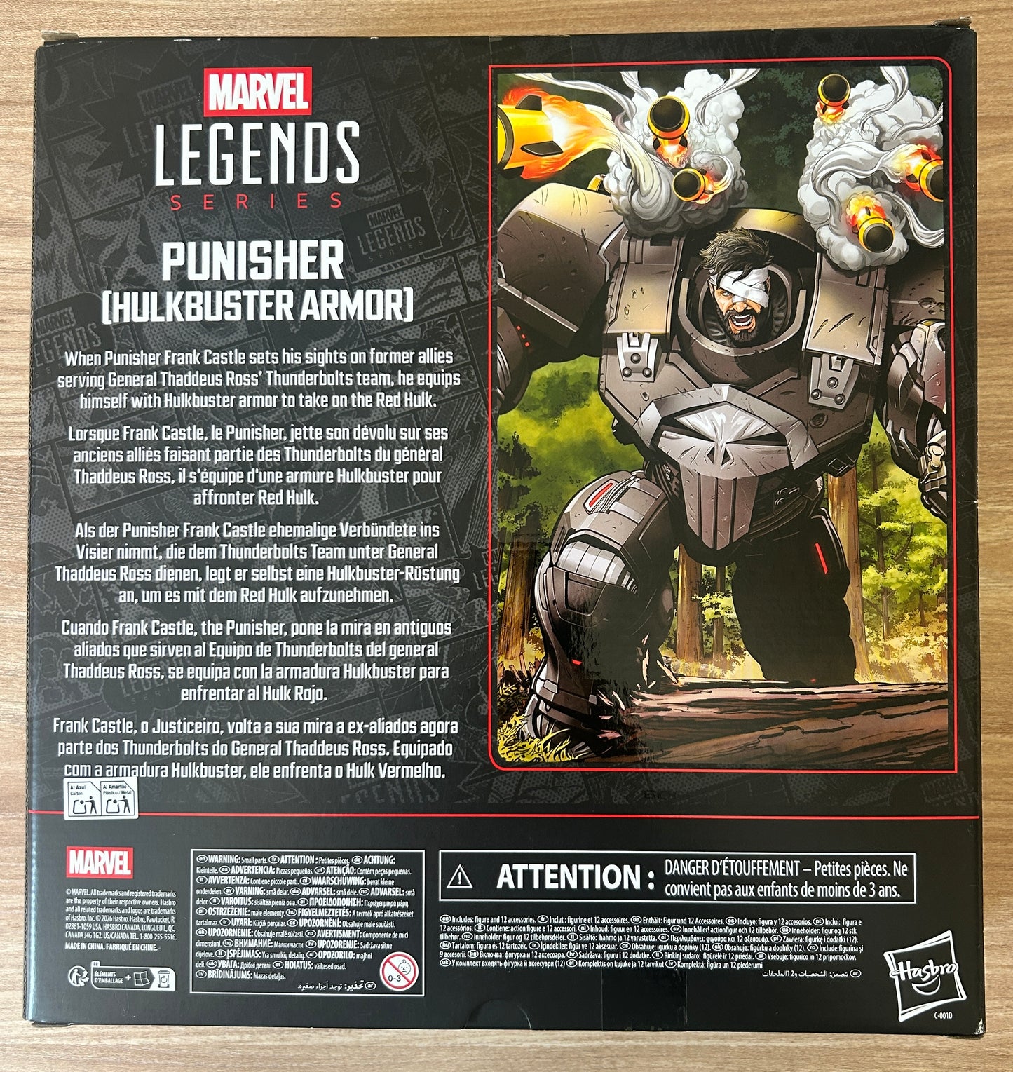 Marvel Legends - The Punisher vs Thunderbolts - Figurine Punisher Hulkbuster Armor - 23 cm