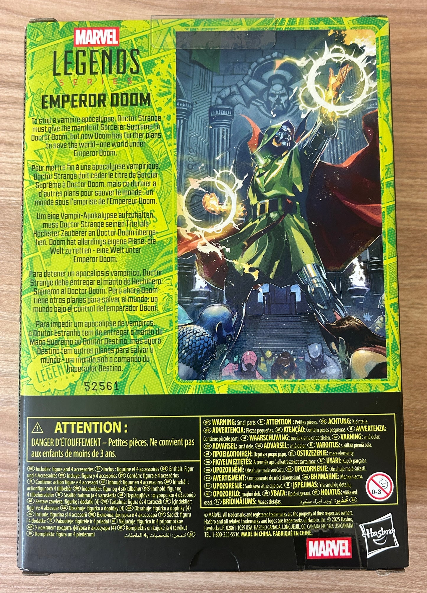 Marvel Legends - Figurine EMPEROR DOOM - Empereur Fatalis