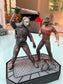 MOVIE MANIACS Special Edition - Figurines de Jason Voorhees & Freddy Krueger - 1999 ***Occasion***