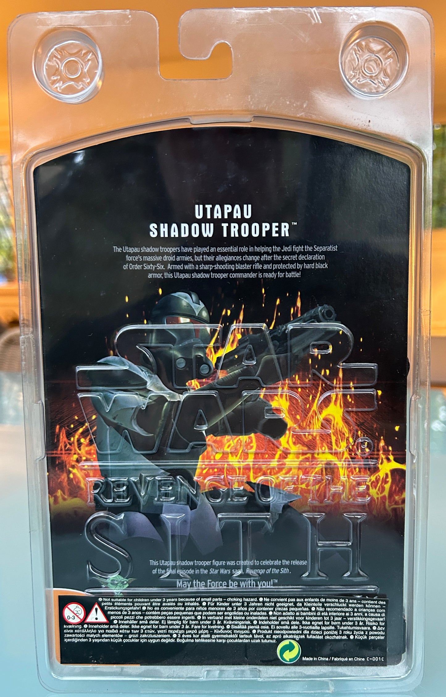 STAR WARS - Revenge of the Sith ROTS - Figurine de Utapau Shadow Trooper - Exclusivité TARGET