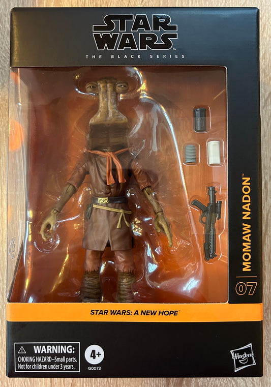 STAR WARS : A NEW HOPE - The Black Series - Figurine de MOMAW NADON 15 cm