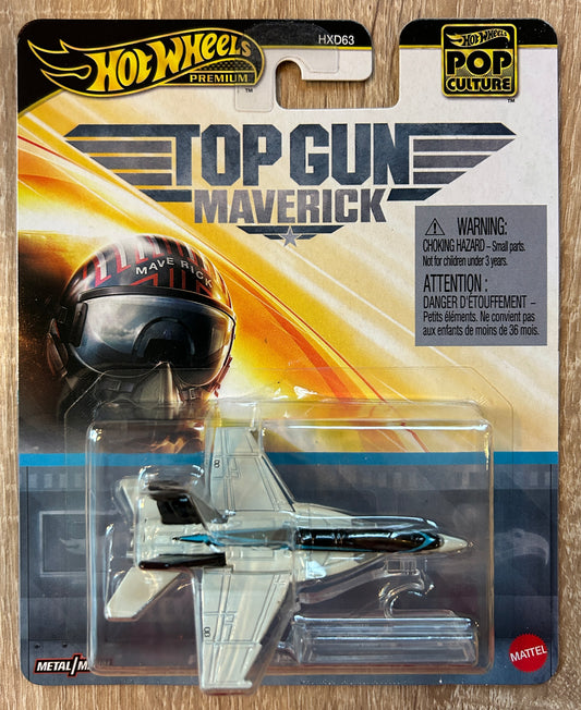 Hot Wheels Premium - Pop Culture - Top Gun Maverick - F/A-18E Super Hornet - Die-Cast Métal