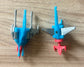 SAN KU KAI - Réplique en métal du VAISSEAU LIABE - PB-56 - 1978 - Bandai Popy - Occasion