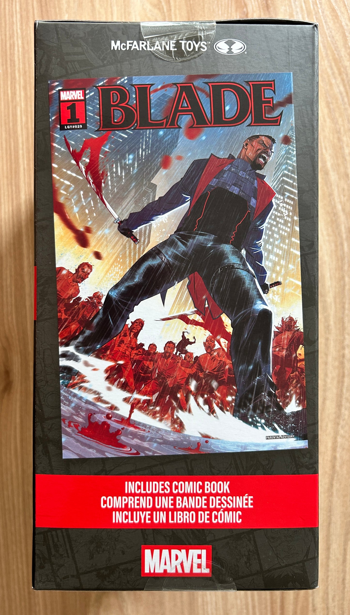 Marvel Collection - Statuette en PVC 1/6 de BLADE (Blade #1) + comics inclus - 23 cm