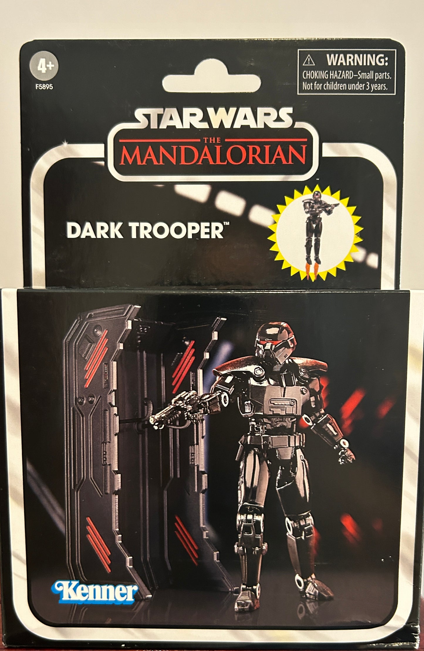 Star Wars: The Mandalorian - The Vintage Collection - Figurine Dark Trooper - 10 cm