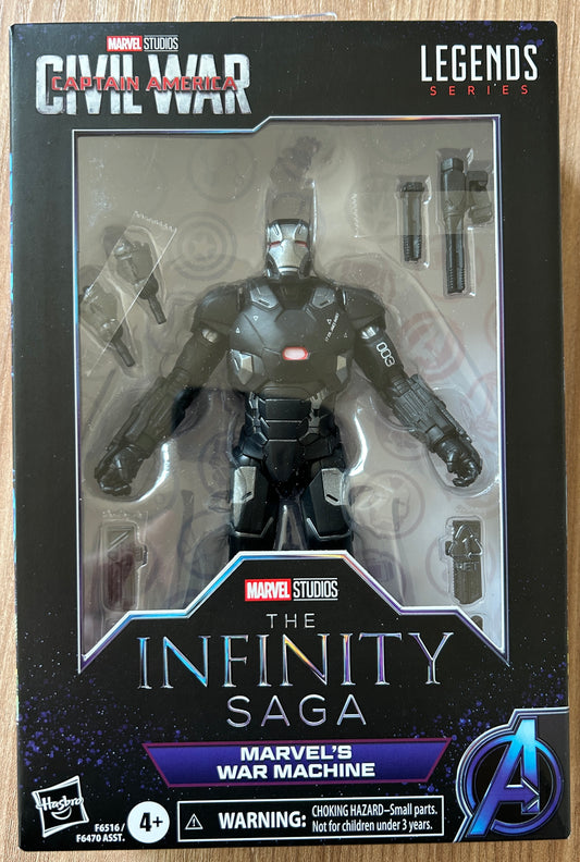 Marvel Legends - THE INFINITY SAGA - Captain America Civil War - Figurine de WAR MACHINE - 15 cm