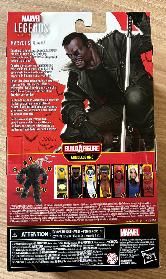 Marvel Legends - BAF Mindless One - Marvel Knights - Figurine de BLADE - 15 cm