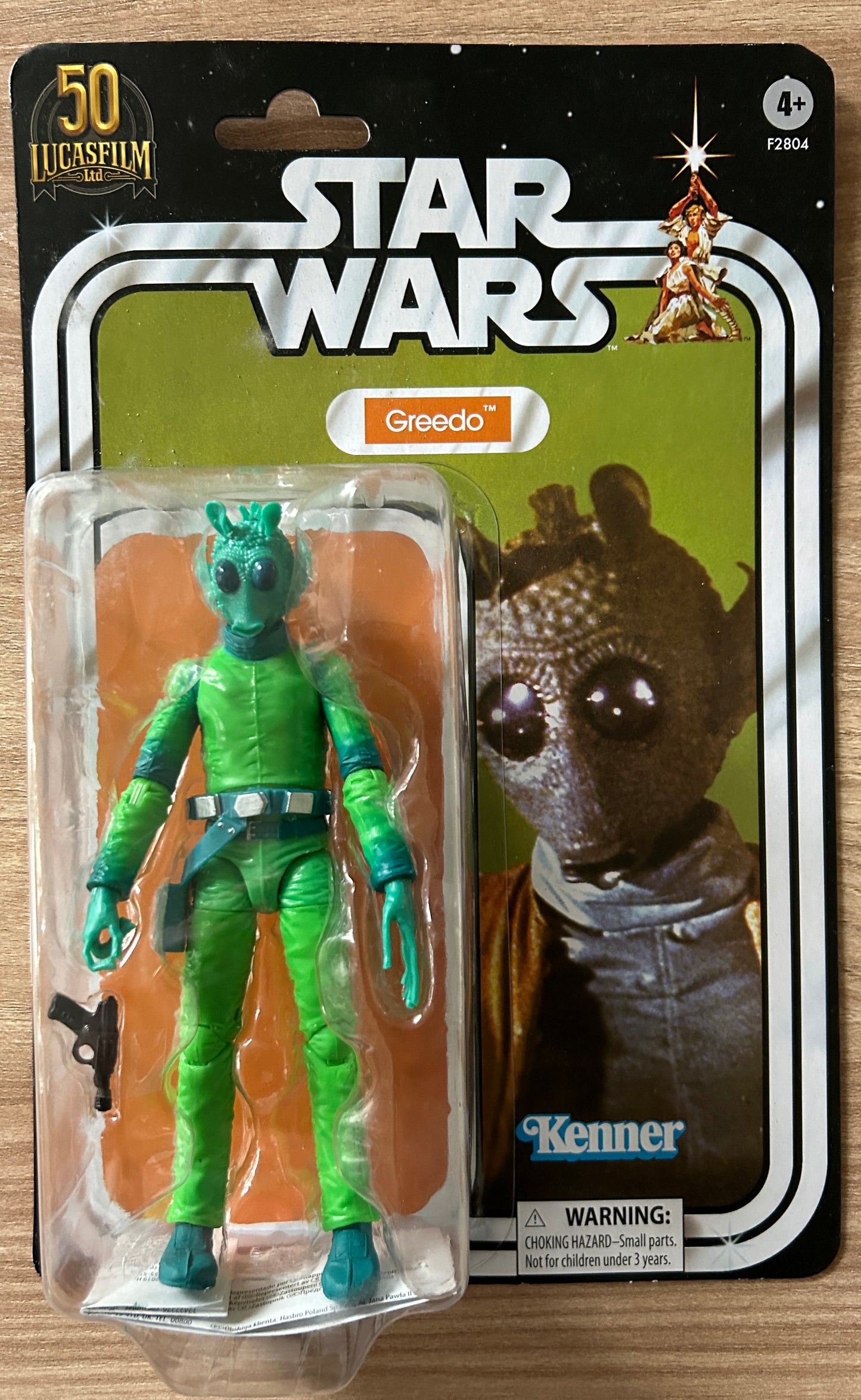 STAR WARS - BLACK SERIES - 50th Anniversary - Retro Card - Figurine de GREEDO