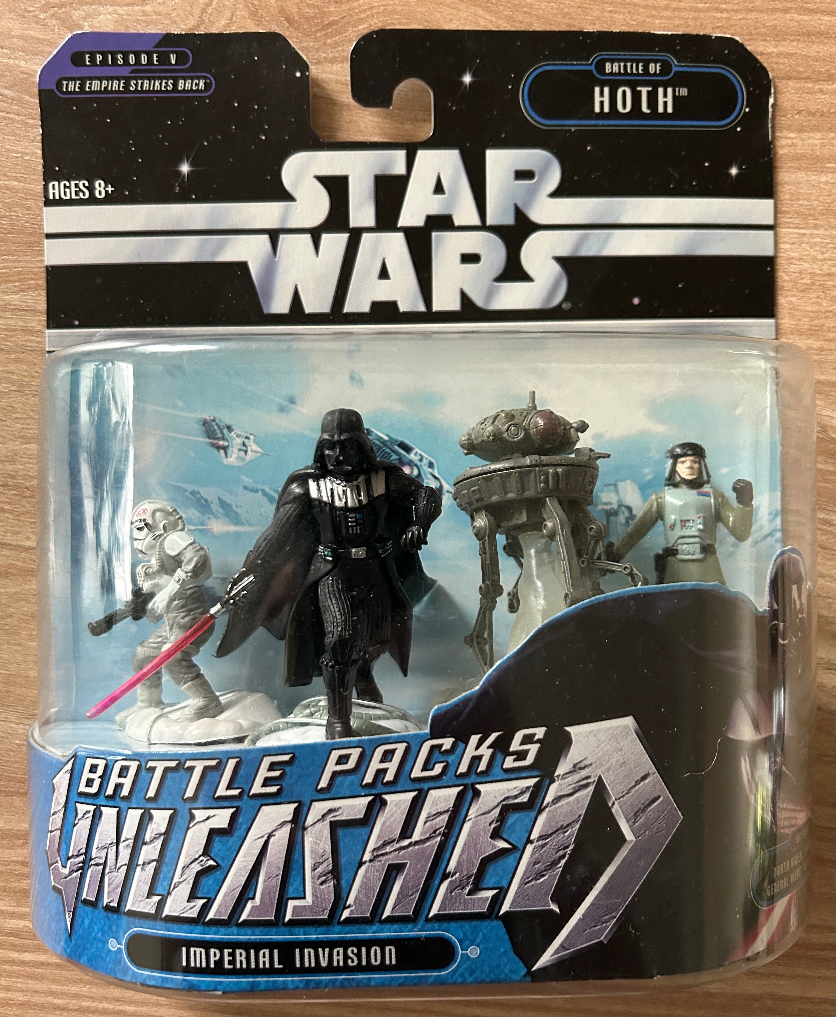 STAR WARS UNLEASHED Battle Packs Hoth Imperial Invasion AT-AT DRIVER Figura TESB EUR 13,70 - ES