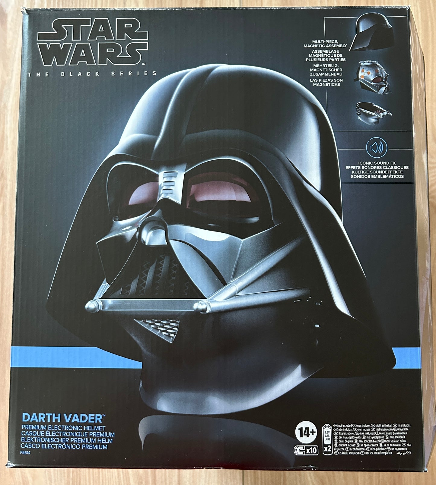 STAR WARS - Black series - Casque électronique DARTH VADER helmet