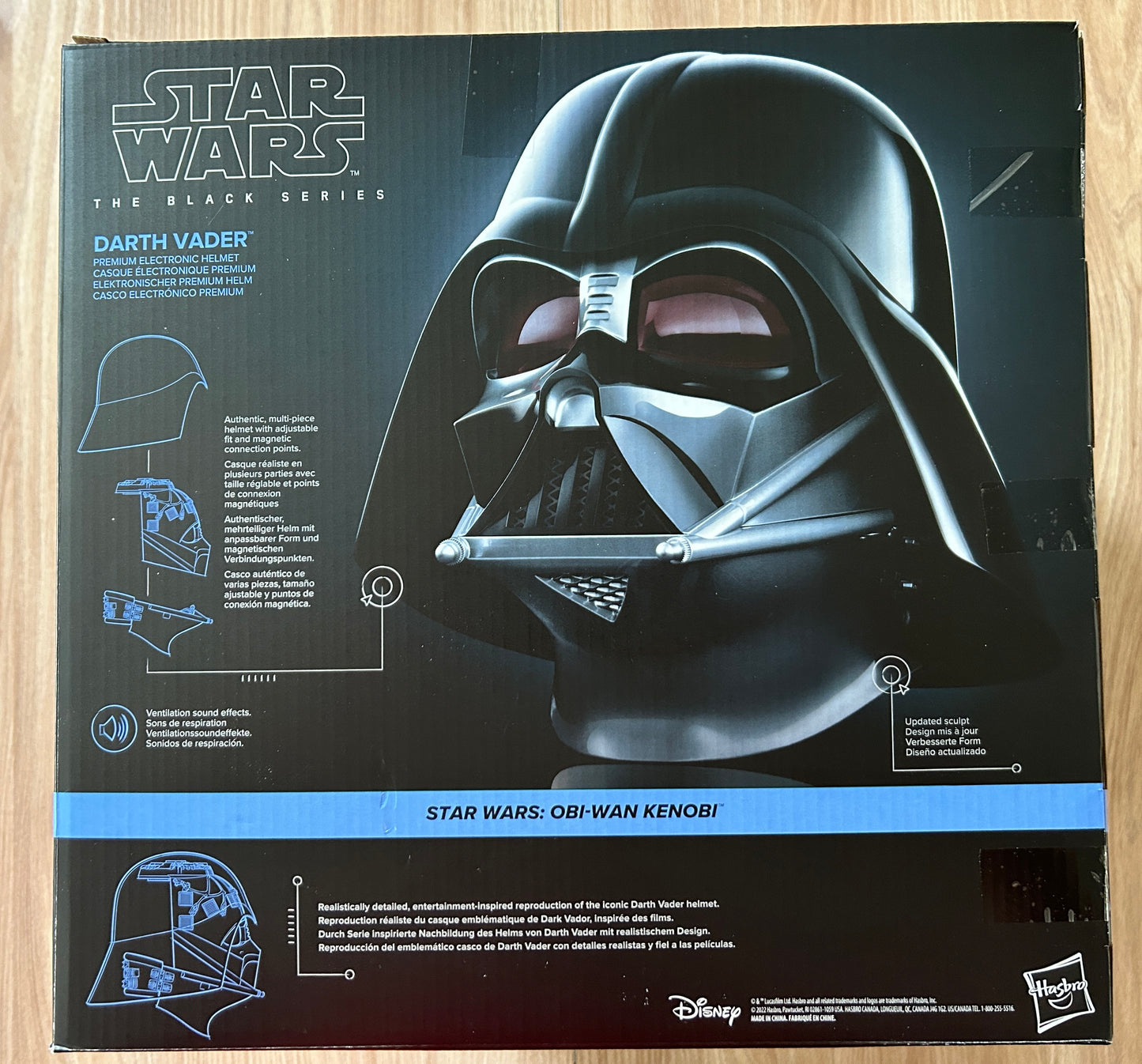 STAR WARS - Black series - Casque électronique DARTH VADER helmet