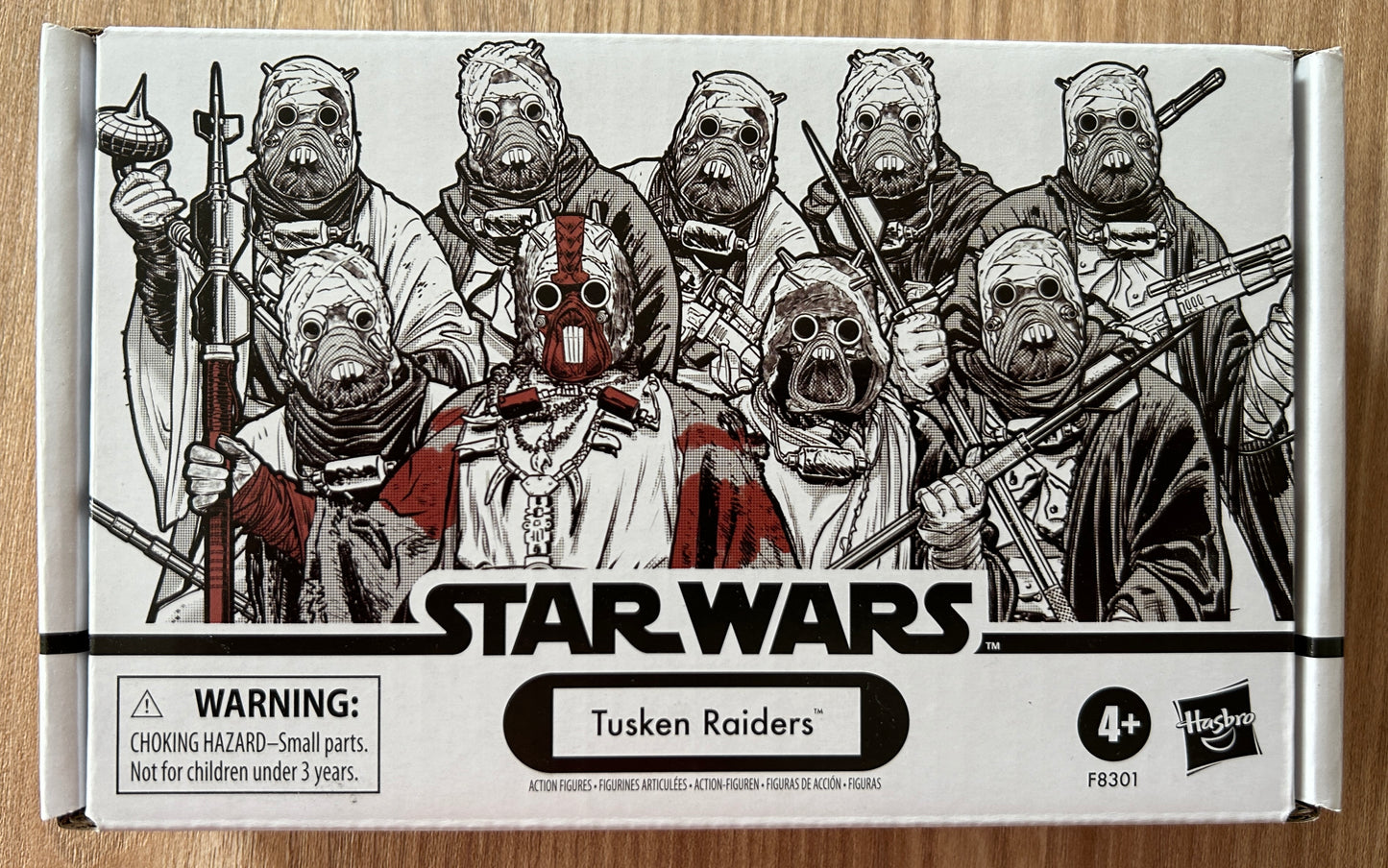 STAR WARS - TVC The Vintage Collection - TUSKEN RAIDERS - Coffret 4 figurines