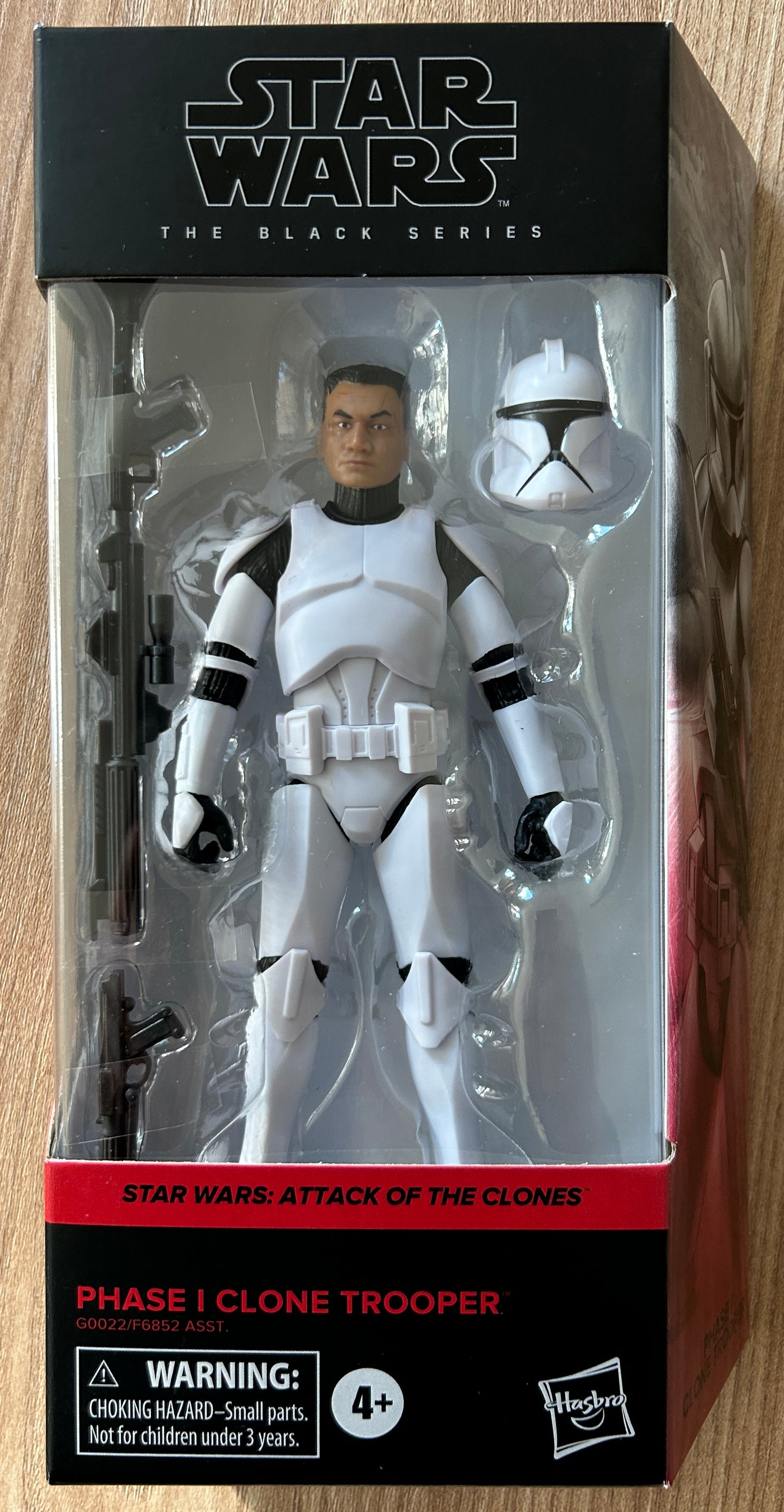 Star Wars : Attack of the Clones - Black Series - Figurine du PHASE 1 CLONE TROOPER