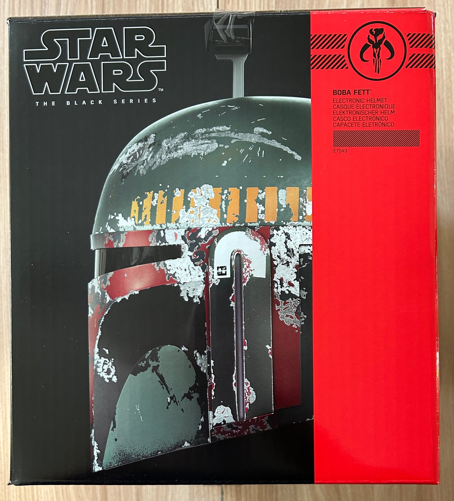 STAR WARS : L'EMPIRE CONTRE-ATTAQUE - Black series - Casque électronique de BOBA FETT