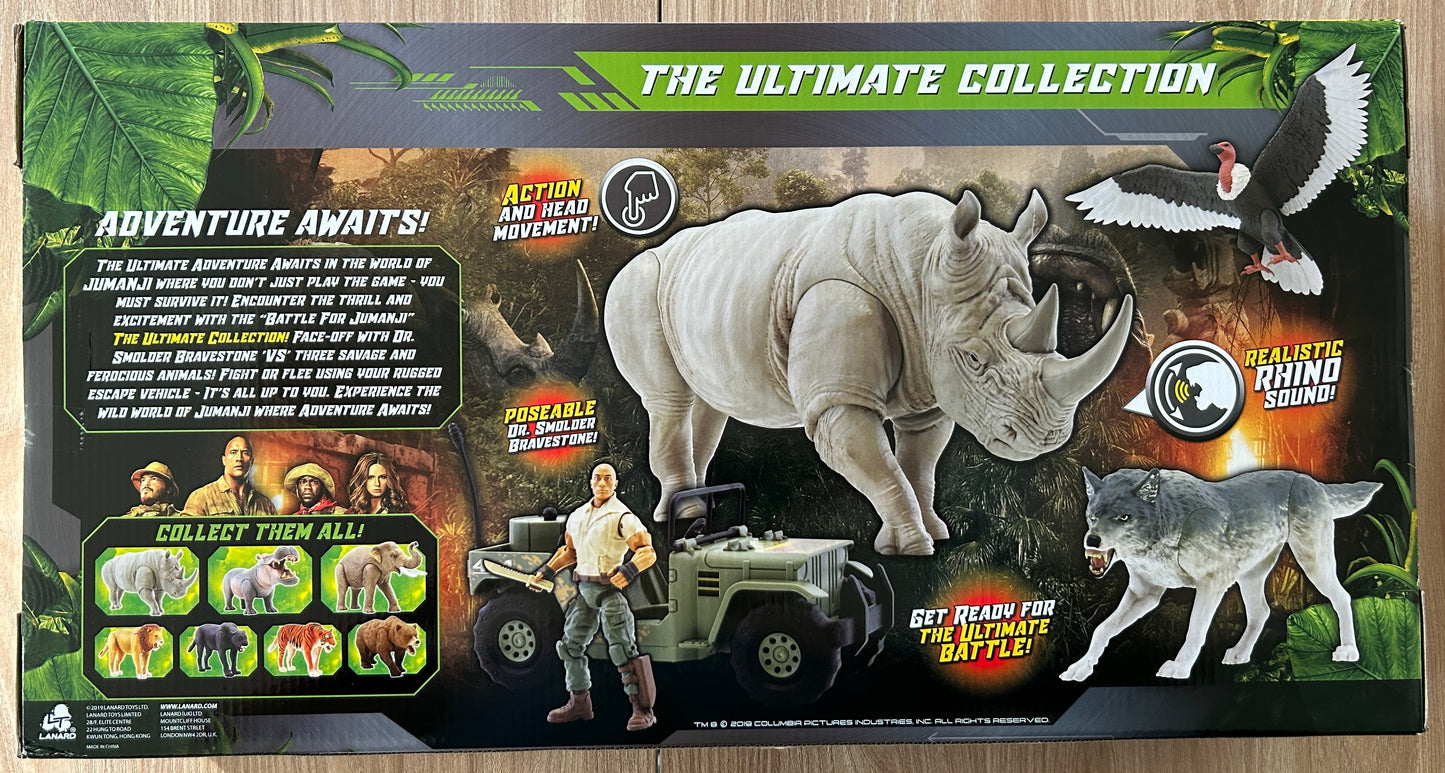 JUMANJI - Coffret The Ultimate Collection - Figurine de THE ROCK Dwayne Johnson