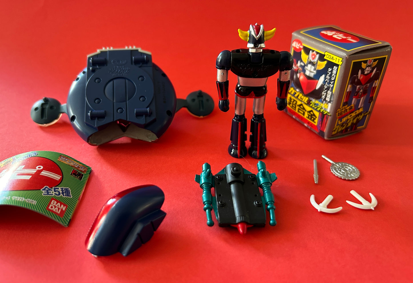 GOLDORAK Grendizer - Gashapons Capsule Popynica - Goldorak + Spazer + Boîte - 2002