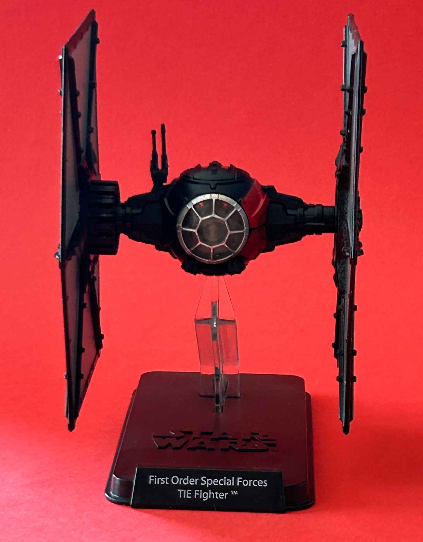 STAR WARS - First Order Special Forces Tie-Fighter - Metal Die Cast 5 inches - ALTAYA