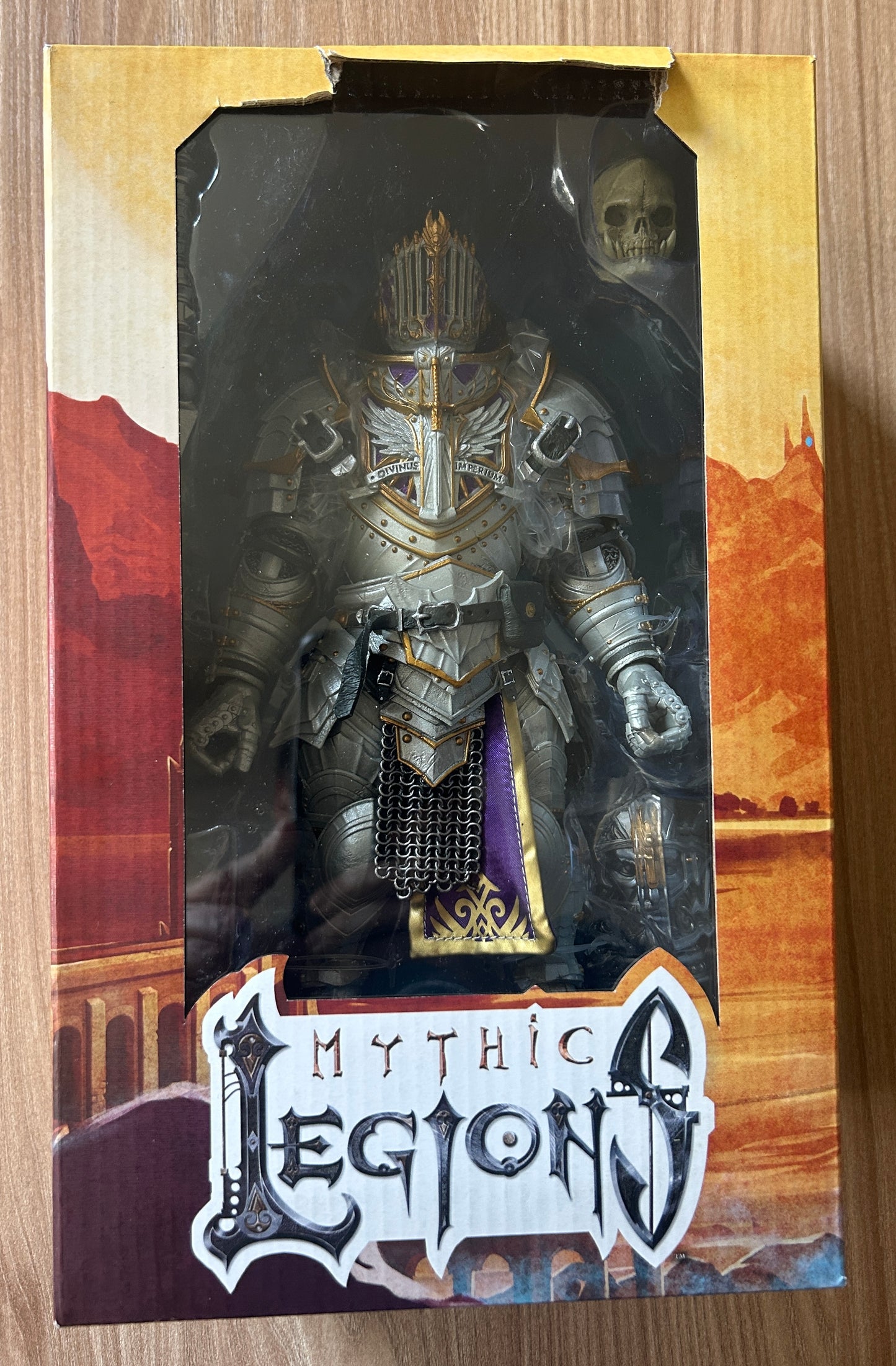 Mythic Legions: Necronominus - Figurine Sir Ucczajk ("Ogre Scale") 23 cm *Boîte abîmée*