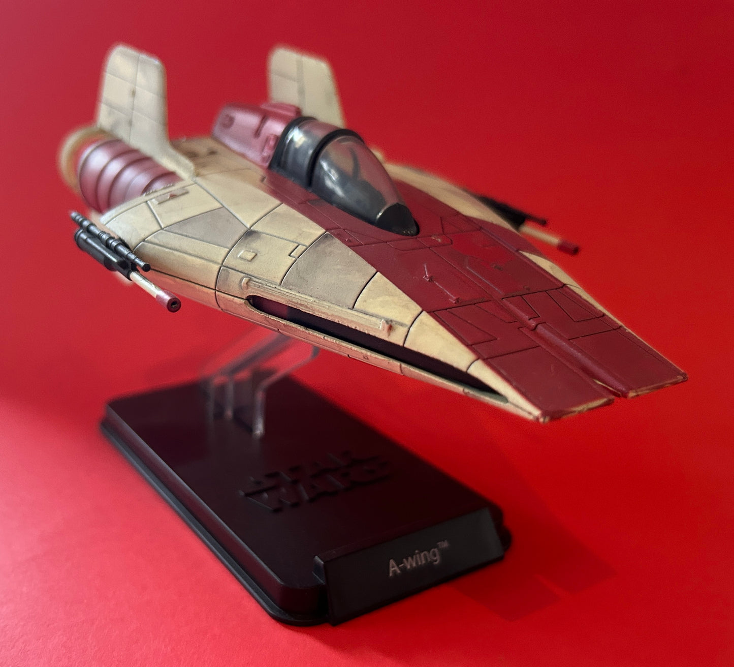 STAR WARS - Vaisseau A-WING - Métal Die Cast - ALTAYA #12