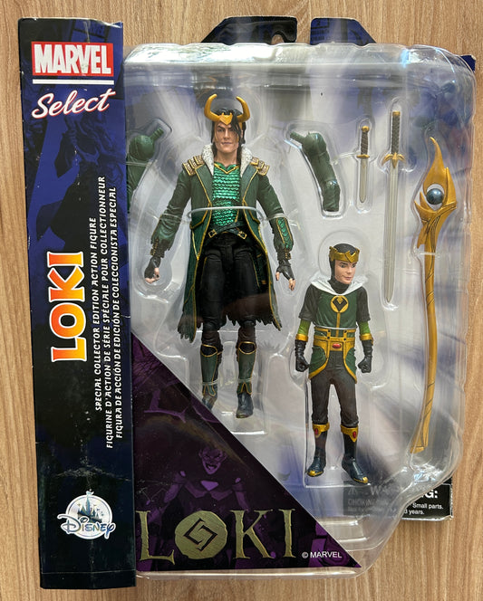 Marvel Select - LOKI - 2 figurines - Special Collector Edition