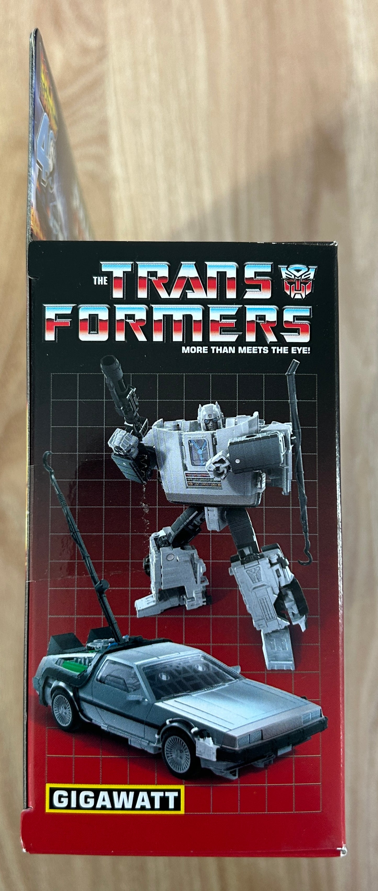 Transformers x Retour vers le Futur - Delorean - GIGAWATT