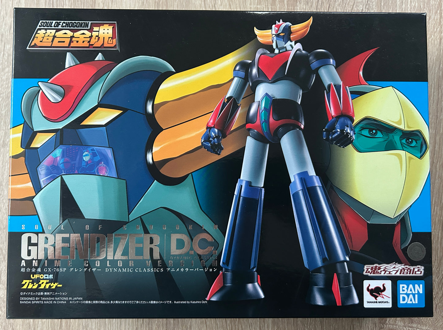 GOLDORAK - Soul of Chogokin - Anime Color Version - Figurine de Goldorak - GX-76SP - Rare !