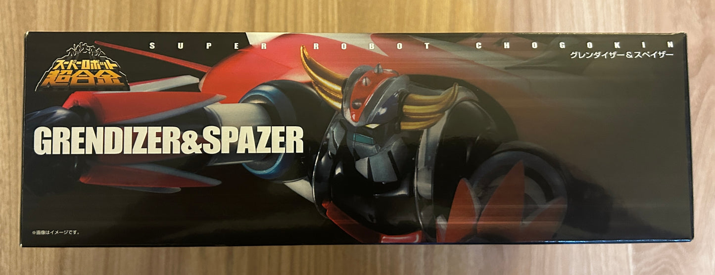 GOLDORAK Grendizer - GOLDORAK & SOUCOUPE SPAZER - Super Robot Chogokin - Métal