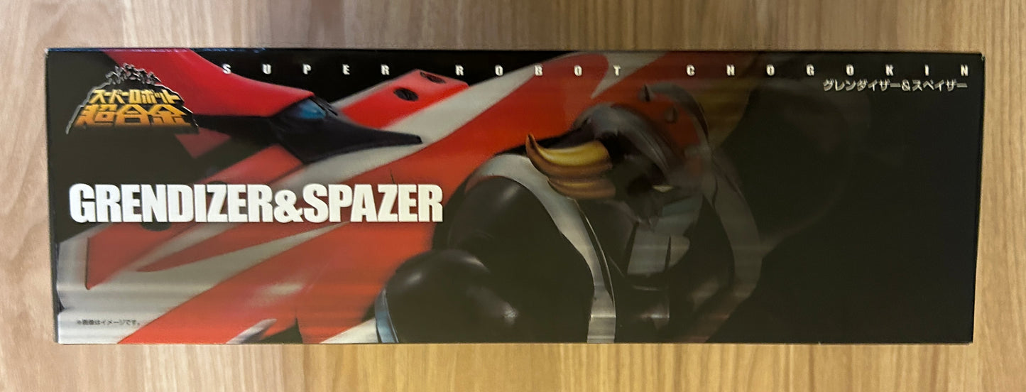 GOLDORAK Grendizer - GOLDORAK & SOUCOUPE SPAZER - Super Robot Chogokin - Métal