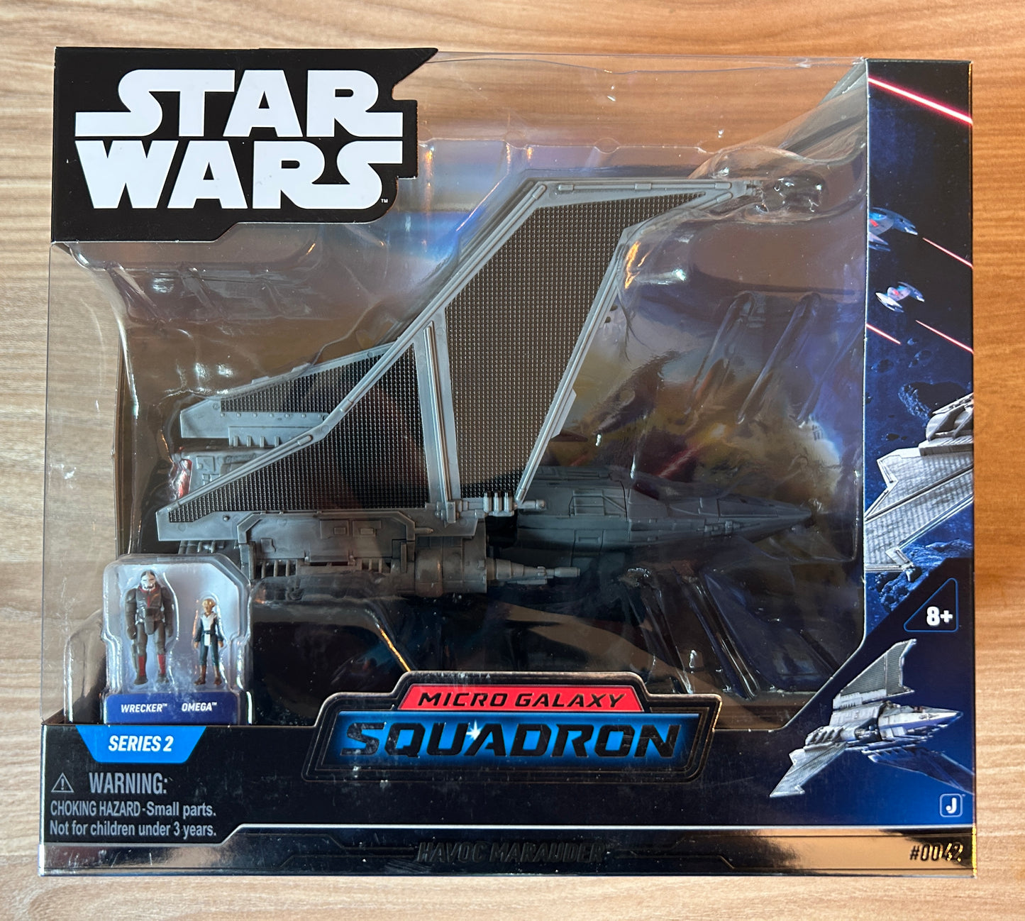 STAR WARS - Micro Galaxy Squadron 0042 - Series 2 - Havoc Marauder avec 2 figurines