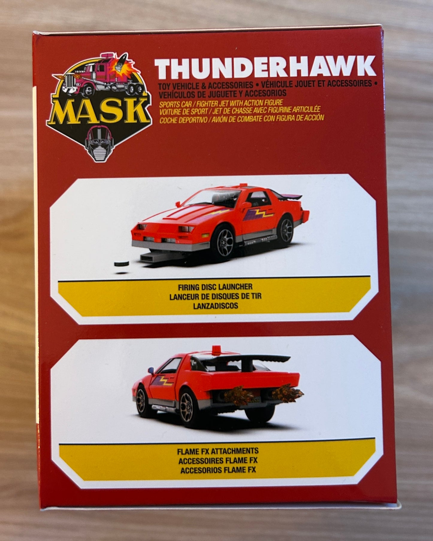 M.A.S.K. - MASK - Véhicule Thunderhawk et figurine 7 cm de Matt Trakker